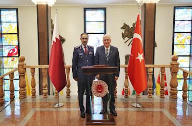 Millî Savunma Bakanı Yaşar Güler, Katar Genelkurmay Başkanı’nı ve Katar Kara Kuvvetleri Komutanı’nı Kabul Etti