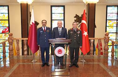 Millî Savunma Bakanı Yaşar Güler, Katar Genelkurmay Başkanı’nı ve Katar Kara Kuvvetleri Komutanı’nı Kabul Etti
