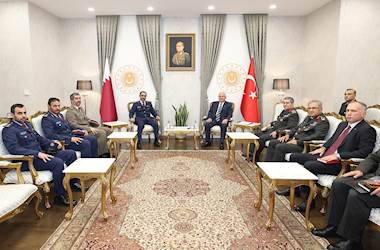 Millî Savunma Bakanı Yaşar Güler, Katar Genelkurmay Başkanı’nı ve Katar Kara Kuvvetleri Komutanı’nı Kabul Etti