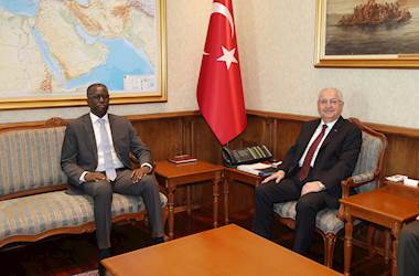 Millî Savunma Bakanı Yaşar Güler, Nijer Savunma Bakanı Orgeneral Salifou Mody ile Bir Araya Geldi