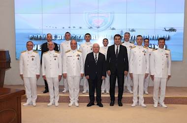 Millî Savunma Bakanı Yaşar Güler, Preveze Deniz Zaferi’nin 487’nci Yıl Dönümü ve Deniz Kuvvetleri Günü Dolayısıyla Deniz Kuvvetleri Komutanı Ora. Ercüment Tatlıoğlu ve Beraberindeki Personeli Kabul Etti