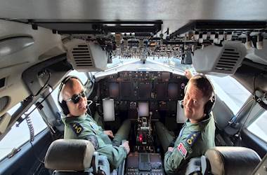Mission Flight As part of NATO Assurance Measures