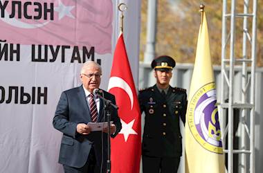 Bakan Yaşar Güler ve Moğolistan Savunma Bakanı Damba Batlut, Bağlı Kuruluşumuz MKE AŞ’nin Fişek-İmla Montaj Hattı’nın Açılış Törenine Katıldı.