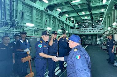 TCG Barbaros Participates in the SNMG2 Mission