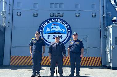 TCG Barbaros Participates in the SNMG2 Mission