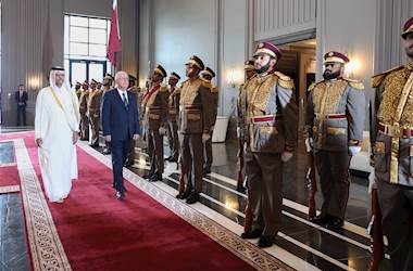 Millî Savunma Bakanı Yaşar Güler, Katar Başbakan Yardımcısı ve Savunma Bakanı Şeyh Saud Bin Abdurrahman Bin Hasan Bin Ali Al Sani ile Bir Araya Geldi