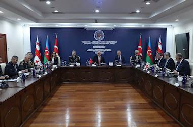 Türkiye, Azerbaycan ve Gürcistan Savunma Bakanları, Üçlü Toplantı’da Bir Araya Geldi