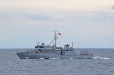 TCG Amasra Visits Constanta During POSEIDON 2025 Mine Countermeasures Exercise 