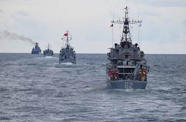 TCG Amasra Visits Constanta During POSEIDON 2025 Mine Countermeasures Exercise 
