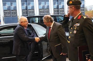 Millî Savunma Bakanı Yaşar Güler, NATO Savunma Bakanları Toplantısı Oturumlarına Katılmak Üzere NATO Karargâhına Geldi