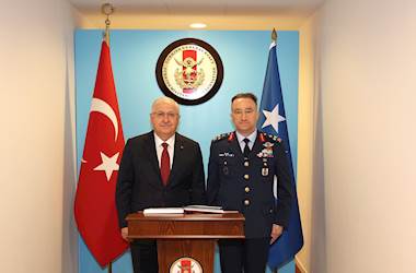 Millî Savunma Bakanı Yaşar Güler, NATO Savunma Bakanları Toplantısı Oturumlarına Katılmak Üzere NATO Karargâhına Geldi