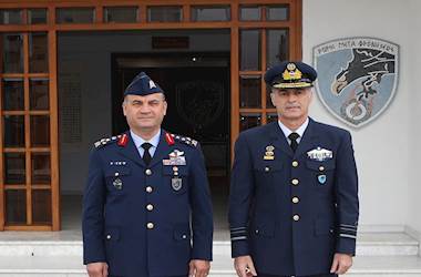 Turkish Combat Air Force Commander Visits Greece Within Confidence-Building Measures 2025