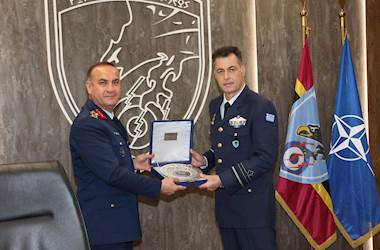 Turkish Combat Air Force Commander Visits Greece Within Confidence-Building Measures 2025