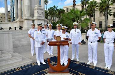 TCG Barbaros Conducts a Port Visit to Egypt Within SNMG2