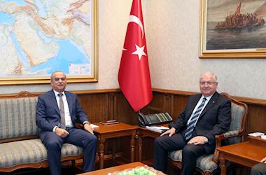 Millî Savunma Bakanı Yaşar Güler, Tacikistan'ın Ankara Büyükelçisi Sodiq Ashurboyzoda İmomi'yi Kabul Etti