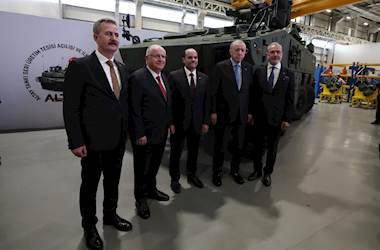 Millî Savunma Bakanı Yaşar Güler, Yeni Altay Tankları Teslimat Töreni'ne Katıldı