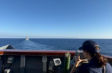 TCG Gaziantep Conducts PASSEX with UK and Norwegian Frigates