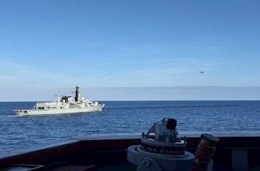 TCG Gaziantep Conducts PASSEX with UK and Norwegian Frigates