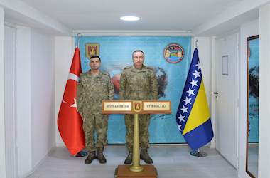 KFOR Commander Visits EUFOR Commander and Turkish Military Delegation in Bosnia and Herzegovina