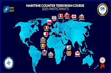Maritime Counter-Terrorism Virtual Course Brings Together 15 Nations and NATO