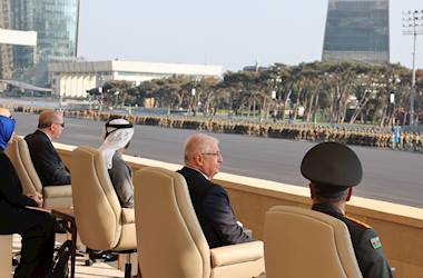 Kardeş Azerbaycan’ın 8 Kasım Zafer Günü Dolayısıyla Bakü’de Görkemli Kutlama Töreni Gerçekleştirildi