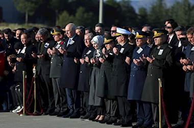 20 Kahraman Silah Arkadaşımız için Mürted Hava Meydan Komutanlığımızda Tören Düzenlendi