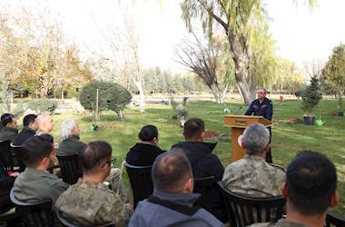 Haftalık Basın Bilgilendirme Toplantısı Millî Savunma Bakanlığı Görsel Yapım ve Foto Film Merkezi Komutanlığımızda Gerçekleştirildi