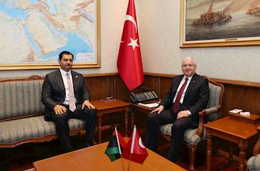 Millî Savunma Bakanı Yaşar Güler, Libya Ulusal Ordusu Genel Komutan Yardımcısı Orgeneral Saddam Hafter’i Kabul Etti