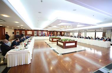 Millî Savunma Bakanı Yaşar Güler, Basın-Yayın Kuruluşlarının Ankara Temsilcileri ile Bir Araya Geldi