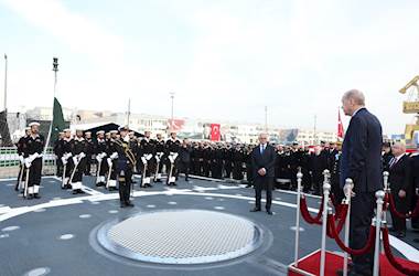 İstanbul Tersanesi Komutanlığımızda, Deniz Platformlarının Hizmete Giriş, Bayrak Çekme ve İlk Sac Kesim Töreni Düzenlendi