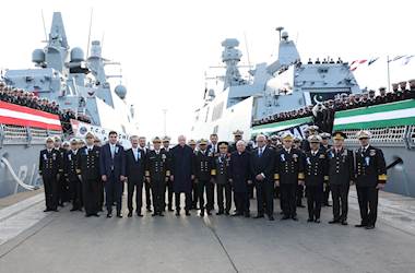 İstanbul Tersanesi Komutanlığımızda, Deniz Platformlarının Hizmete Giriş, Bayrak Çekme ve İlk Sac Kesim Töreni Düzenlendi