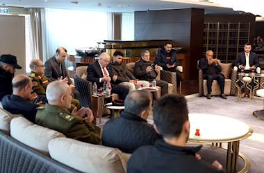 Millî Savunma Bakanı Yaşar Güler Libya’dan Gelen Görevlilere ve Şehitlerimizin Ailelerine Taziye Ziyaretinde Bulundu