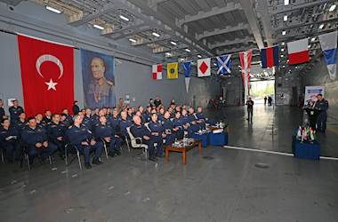 Eastern Mediterranean-2025: Multinational Pre-Sail Briefing Held Aboard TCG Sancaktar