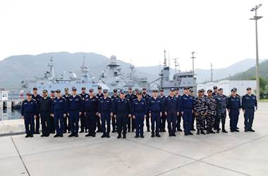 Eastern Mediterranean-2025: Multinational Pre-Sail Briefing Held Aboard TCG Sancaktar