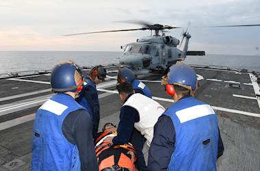 TCG Akçakoca Executes Training Activities As Part of INVITEX Doğu Akdeniz-2025