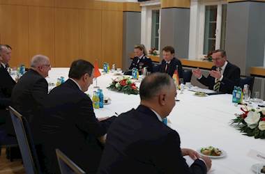 Millî Savunma Bakanı Yaşar Güler, Almanya Savunma Bakanı Boris Pistorius ile Bir Araya Geldi