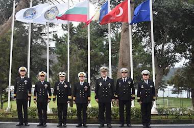 Bulgarian and Romanian Admirals Visit CTF Black HQ