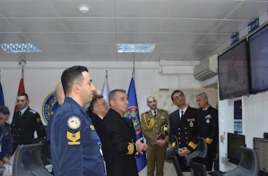 Bulgarian and Romanian Admirals Visit CTF Black HQ