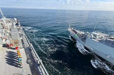 MCM Black Sea Task Group Conducts Training Off Burgas