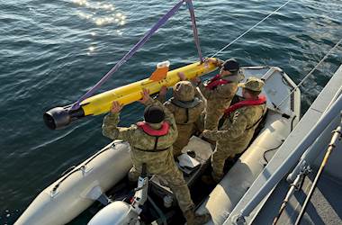 MCM Black Sea Task Group Conducts Training Off Burgas