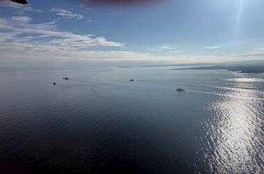 MCM Black Sea Task Group Conducts Training Off Burgas