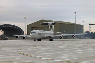 Turkish Fighter Aircraft and NATO AWACS Aircraft Conduct NEXUS ACE Mission