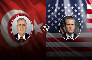 Millî Savunma Bakanı Yaşar Güler ve ABD Savaş Bakanı Pete Hegseth, Bir Telefon Görüşmesi Gerçekleştirdi