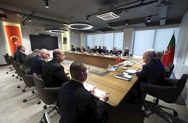 Millî Savunma Bakanı Yaşar Güler ve Portekiz Savunma Bakanı Nuno Melo, İstanbul’daki Gemi Kızağa Koyma Törenine Katıldı