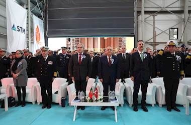 Millî Savunma Bakanı Yaşar Güler, Portekiz Donanması İçin İnşa Edilecek Geminin Kızağa Koyma Töreninde Konuştu