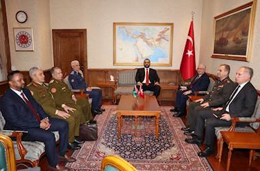 Millî Savunma Bakanı Yaşar Güler, Libya Savunma Bakan Vekili Tümgeneral Abdusselam Zubi’yi Kabul Etti