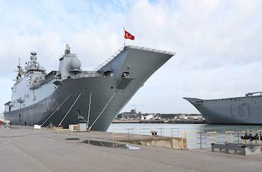 Anadolu Turkish Maritime Task Force Conducts a Port Visit to Rota within Steadfast Dart 2026 