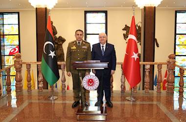 Millî Savunma Bakanı Yaşar Güler, Libya Genelkurmay Başkanı Korgeneral Selahaddin Al‑Namroush'u Kabul Etti