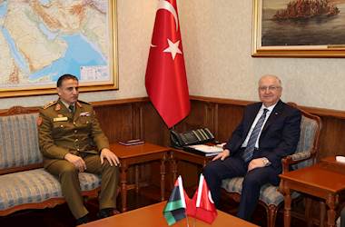 Millî Savunma Bakanı Yaşar Güler, Libya Genelkurmay Başkanı Korgeneral Selahaddin Al‑Namroush'u Kabul Etti