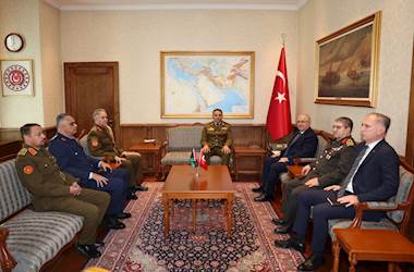 Millî Savunma Bakanı Yaşar Güler, Libya Genelkurmay Başkanı Korgeneral Selahaddin Al‑Namroush'u Kabul Etti